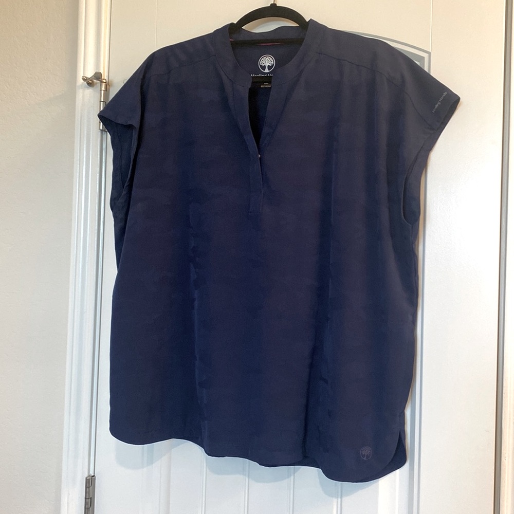 Healing Hands Camo scrub top